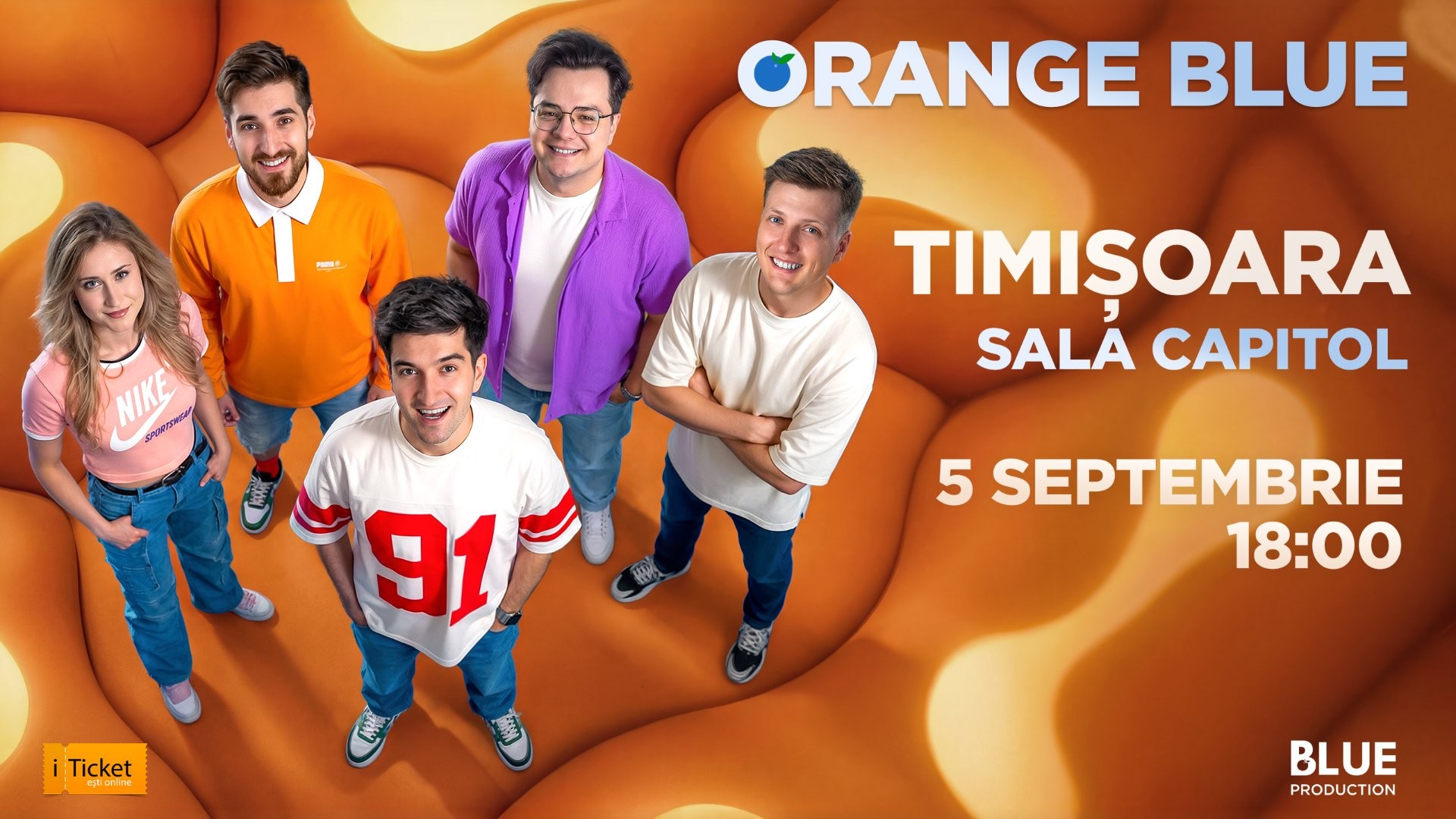 ORANGE BLUE LIVE - Timișoara