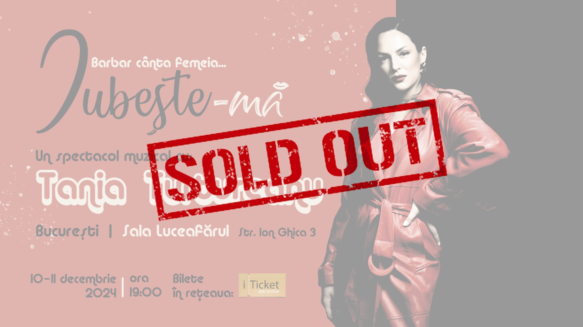 Tania Turtureanu - Cânta barbar femeia-aceea: Iubeşte-mă...