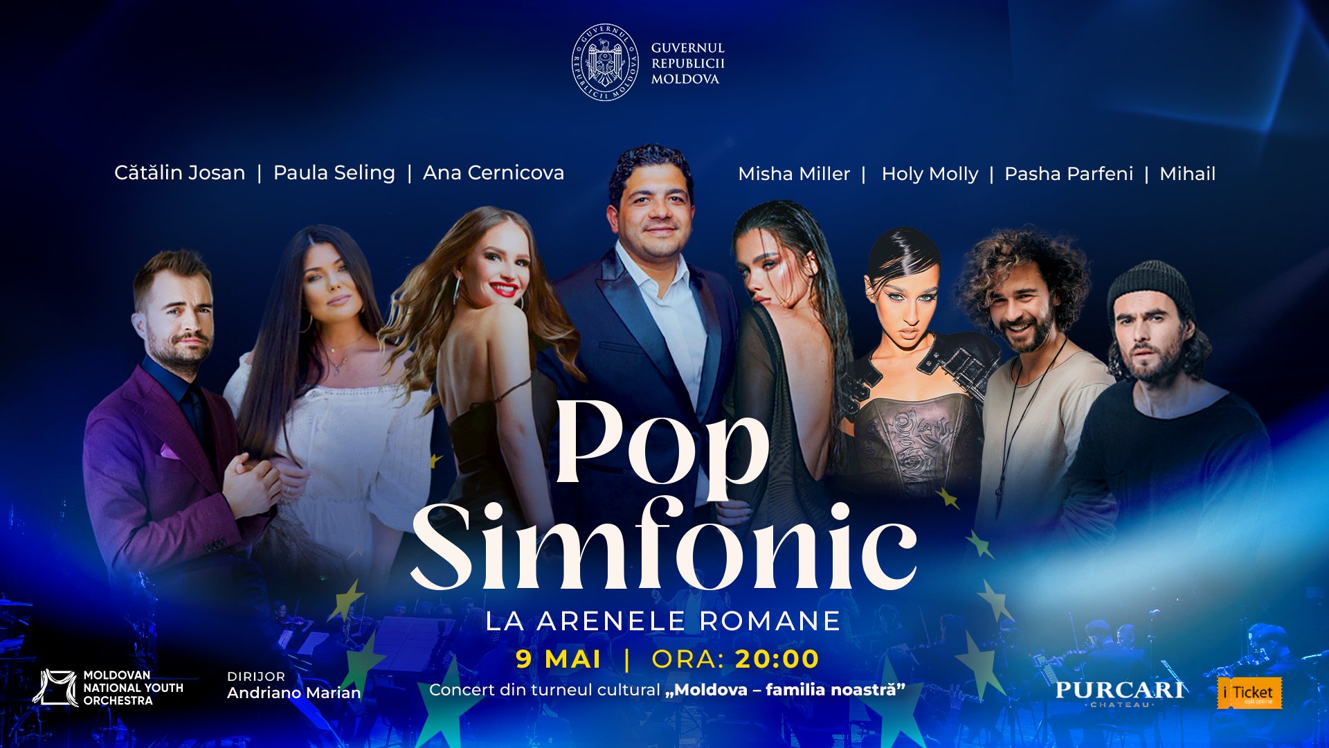 Pop Simfonic la Arenele Romane 